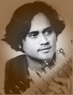 Krishna Bhatt in his teens. 